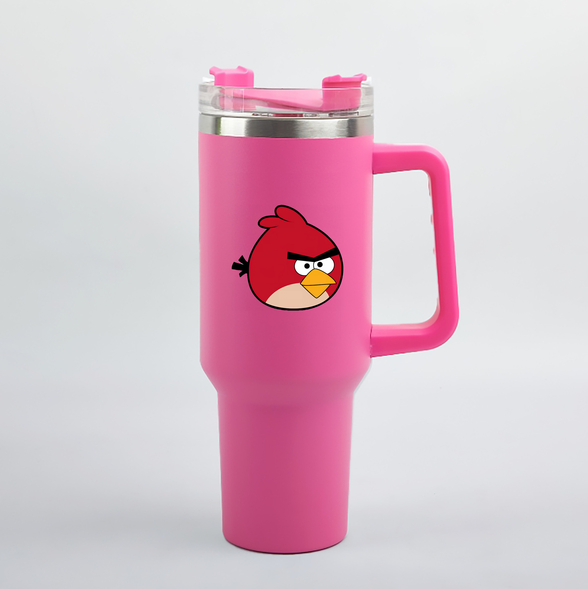 （画像用） Angry Birds アングリーバード 1200mL車用タンブラー（カラープリント）